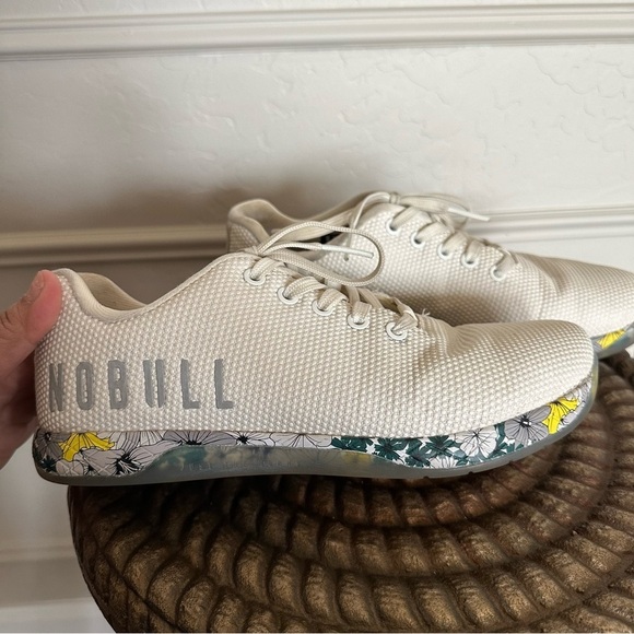 NoBull Spring Fling Floral Trainers Size 9 - Picture 3 of 7